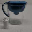Brita Metro Water Filter Pitcher with SmartLight Change Indicator, BPA-Free, Replaces 1,800 Plastic Water Bottles a Year, Lasts Two Months, Includes 1 Filter, Small - 6-Cup Capacity, Turquoise