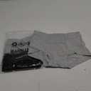 THANTH Boy Shorts Underwear for Women High Waisted Cotton Panties Full Coverage Boxer Briefs Underwear for Women 5 Pack (Medium, 3grey+2black)