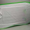 5 Feet Extra Large Monarch Butterfly Habitat, Giant Collapsible Insect Mesh Cage Terrarium Pop-up (White + Green, 35 x 35 x 59 Inches)