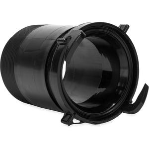 Camco Camper/RV Sewer Fitting Adapter | Features a Straight Fitting & Bayonet Fitting | Simple Camper Sewer Hose Hookup (39422)