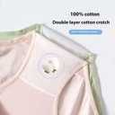 5-Pack Womens Cotton Bikini Panties, Ultra Soft Breathable Underwear (Large)