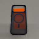 TORRAS Stronger Magnetic & Shockproof for iPhone 17 Pro Max Case, Fit for MagSafe, Mil-Grade Drop Protection, Camera Control, DIY Button, Slim for iPhone 17 Pro Max Phone Case Translucent Deep Blue