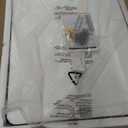 TETOTE Black Framed Mirrors for Bathroom, 2 Inch Thick Frame 22 x 30 Inch Brushed Metal Frame Wall Mounted Rectangle Mirror for Vanity (Horizontal/Vertical)