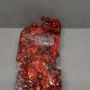 Syhood Valentines Day Decorations Glitter Berry String Garland 6ft Red Lighted Holly Leaves Artificial LED Valentines Garland for Indoor Outdoor Wedding Fireplace Mantel