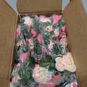 10 Pcs 82FT Flower Garland, Artificial Rose Garland Flowers Plants Fake Flower Hanging Rose Ivy, Birthday Party Valentine's Day Wedding Wall Arch Decor (Pink)