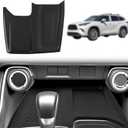 Wireless Charging Anti-Slip Mat Compatible with Kluger 2024/2025, Black Silicone Protective Pad Liners Insert for Grand Center Console Car Interior Accessories