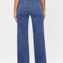 GRAPENT Wide Leg Jeans for Women High Waisted Flare Trendy Stretchy Denim Pants Duo Pockets Trouser Jeans (Blue, L)