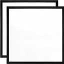 PATIKIL 2 Pcs 14" x 14" Black Magnetic Diamond Art Frames for Diamond Art, Pictures, Photos