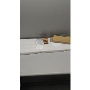 ROCDEER Bamboo Dual Monitor Stand Riser Natural, 2-Tier Desk Monitor Riser for 2 Monitors, Supports for PC Computer Monitor, Printer, Heavy TV Riser up to 300 lbs