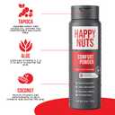 HAPPY NUTS Comfort Powder Deodorant For Men: Anti-Chafing Sweat Defense, Odor Control, Aluminum-Free, Perfect Stocking Stuffer Gift for Men's Private Parts 6 oz (1 Pack), Original Scent