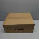 5 Pack Stackable Closet Storage Basket - Stackable Storage Bins, Multifunctional & Foldable Closet Organizer Waterproof, Wardrobe Cupboard Space-Saving Hat Storage Drawer Organizer, White