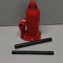 BIG RED T90603C Torin Welded Car Bottle Jack with Vertical and Horizontal Usage: Capacity 6 Ton (12,000 LBs), Red