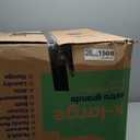 SONGMICS 63.5-Gallon (240 L) Laundry Basket with Wheels, Rolling Round Heavy-Duty Laundry Hamper Cart with Steel Frame and Removable Bag, 2 Locking Wheels, Cream White and Metallic Silver URLS012W01