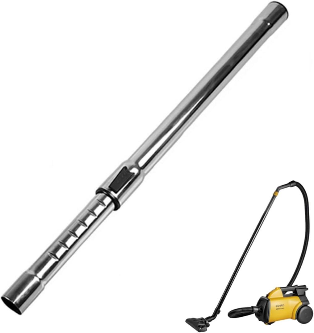 Metal Extension Wand Hose Replacement for Eureka 3670M Canister Vacuum Cleaner, Fits Models 3670M 3670 3680 3670G 3670H 3672 3673 3674 3682 Series, Extend to 30.3 Inch