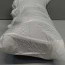 Cervical Neck Pillow, Memory Foam Pillows for Neck and Shoulder Pain Relief, 2 Heights Ergonomic Pillow with Breathable Ice Silk Cover, Neck Support Pillow for Stomach Sleepers White