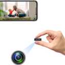 Small Hidden Camera Spy Cameras - Mini Nanny Cam for Home Security, Camaras Espias Ocultas, No WiFi Needed, SD Card Recorder