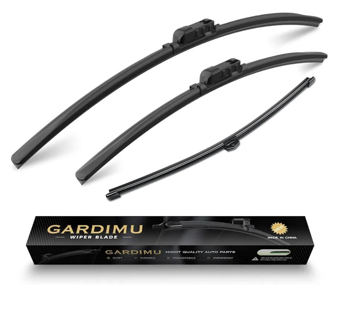 Replacement for BMW X7 Windshield Wiper Blades, 2 Pieces of Car Front and Rear Window Wiper Blades for BMW X7