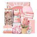Gift Baskets for Women, Unique Birthday Gifts for Women, Thinking of You Inspirational Gift Set Box, Get Well Soon Gift Basket Sending Hug, Christmas Gifts for Teen Girl Her Wife Best Friend Sister