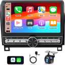 Car Radio for Toyota Tundra 2007-2013 Sequoia 2008-2018 Stereo Radio with CarPlay Android Auto 10.1 inch Touch Screen Android14 Bluetooth5.4 GPS WiFi Backup Camera 64G