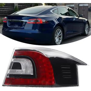RH LED Outer Tail Light Assembly Compatible With 2012-2021 Tesla Model S Rear Outer Lamp Right Passenger Side Replacement