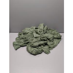 5 Pack Sage Green Table Runner 10ft Boho Gauze Fabric Cheesecloth Table Runner 35 x 120 Inch Rustic Sheer Runner for Wedding Centerpiece Decor Baby Shower Party Table Decorations