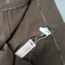 QINSEN Wide Leg Dress Pants for Women High Waisted Wrinkle Free Work Pants with Pockets Casual Slack (Large, Brown)