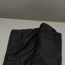 10 ft x 8 ft Wrinkle Free Black Backdrop Curtain for Parties, Polyester Black Photo Backdrop Drapes for Graduation Birthday Wedding Party Stage Curtains