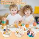 Wuzhineisn Baby Toys 6-12 Months Montessori Toys 6 in 1 Musical Instruments for Toddler, Stacking Blocks Development Learning Educational Toy with Wooden Xylophone Infant Baby Birthday Gift