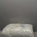 Dailyset 10-Pack Ivory Tablecloths for Rectangle Tables, 60 x 120 Inches, Stain-Resistant Polyester Fabric for 6 Foot Tables - Washable Table Covers for Weddings, Banquets, Birthday Parties, Events