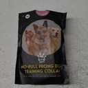 PetJett ProTrainer Prong Collar for Dogs - Choke Collar for Dogs, Pinch Collar for Dog Adjustable No Pull Training Collar for Small Medium Large Dog - Safety Durable Stainless Steel Metal Choker Chain (Medium: 16 - 18" / 50 lbs, Full Black)