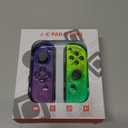 VOXAMINDALE SWITCH Controller for Nintendo Switch Controller, Switch Controller Replacement Accessories (Purple and Yellow)