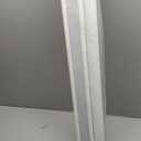 Joydeco No Drill Blackout Cordless Cellular Shades, 56" W x 64" H, White