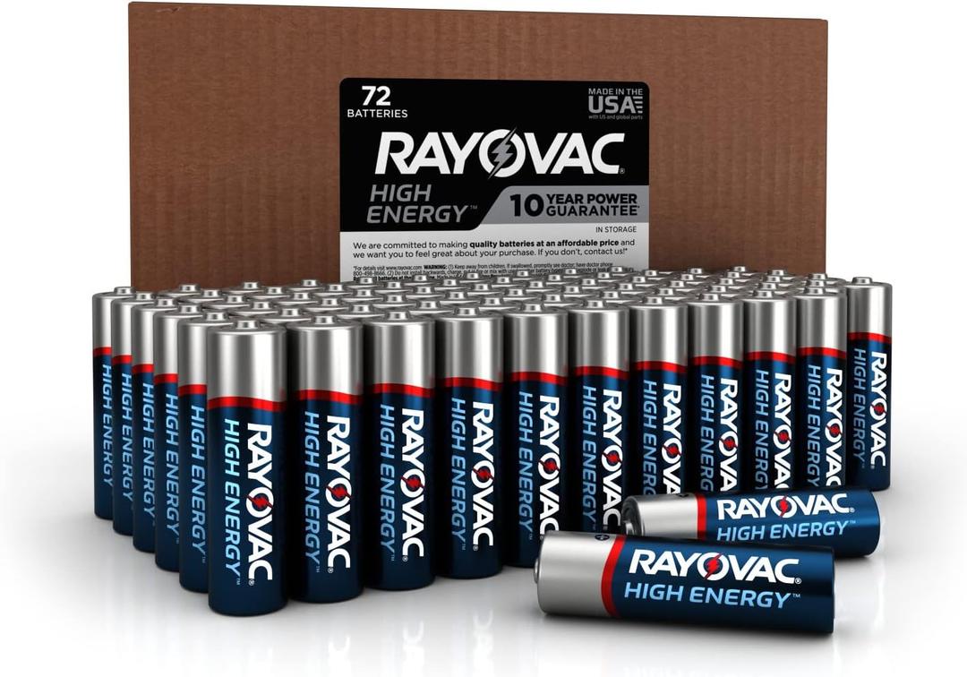 Rayovac AA Batteries, Double A Battery Alkaline,  24 Pack