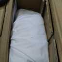 CGK Linens Dorm Room Bed Skirt Full XL - Dorm Room Essentials - 36" White