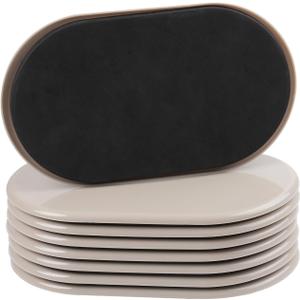 8PCS Furniture Sliders, 9-1/2" X 5-3/4" Large Furniture Movers Sliders, Reusable Sliders for Furniture on Carpet for Heavy Furniture, Furniture Moving Made Simple!