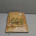 Kikcoin Over Sink Bamboo Cutting Boards for Kitchen - 3+1 Piece Self-Draining Healthy Wood Cutting Board Set with Built-in Handle& Spout, Charcuterie& Meat Extra Large Butcher Chopping Boards, Natural