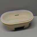 Heating Banneton Bread Proofing Basket, Upgrade Timer & 6 Temp Settings, Silicone Sourdough Bread Proofing Basket Set, Electric Thermostatic Banneton Basket with Display