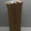 Dog Door for Wall, All Aluminum Large Doggy Door Doggie door, Pet Door Easy to Install, 2 Magnetic Flaps Energy Efficient, Wide Telescoping Tunnel for Interior & Exterior Walls, Pet Up to 110 Lb-Black