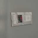 FUNMIKO Cute Phone Case for iPhone 13 Mini - Wireless Charging & Military-Grade Protection - Trendy Wildflower Design for Women Girls, Non-Slip Translucent Matte Hard Cover - Blooming Red Rose