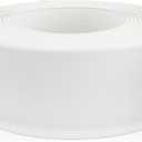 PRO FLEX White Vinyl Wall Base Ultra Thick (1/8 inch), 6 inch X 80 ft Non Glued Wall Base Trim Durable and Flexible - Easy Install Vinyl Floor Base that Resists Scuffing and Cracking