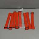 8 Pack LED Bracelets Light Up Wristbands,Glow Flashing Wristbands Glow in The Dark Party Supplies for Party, Festivals, Sports, Camping,Night Events (Red)