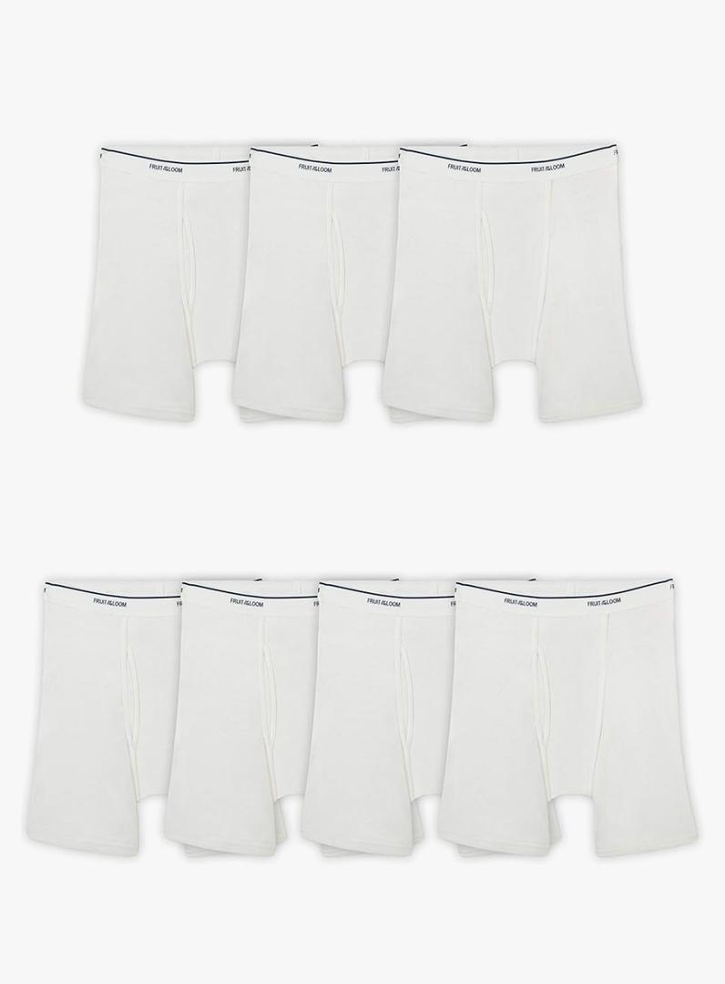 Fruit of the Loom Men's Coolzone Boxer Briefs, Moisture Wicking & Breathable, Assorted Color Multipacks Size S, Pack of 7