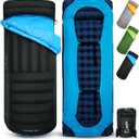 ATEPA Down Sleeping Bag for Adults, Recycled Ultralight 35F 40F 45F 50F 650FP / 700FP 3 Season Compact Sleeping Bags with Compression Sack for Backpacking Camping Hiking, Can Be Attached to Pad