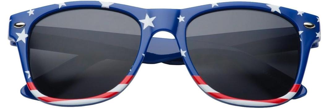 grinderPUNCH Kids American USA Flag Sunglasses for Boys and Girls Ages 3-10