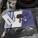 All Terrain Foldable Knee Scooter Walker - Economical Knee Walker for Foot Injuries, Compact Crutches Alternative - Black