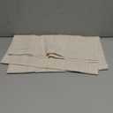 DriftAway Linen Textured Curtain Valances for Windows Light Filtering 3 Inch Rod Pocket Farmhouse Country Rustic Kitchen Valances for Bedroom Living Room Bathroom 14 inch Length Beige