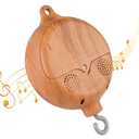 Crib Mobile Motor,Music Box Spinner With Adjustable Volumebaby Mobile With 3 Moeds (Rotating&Music,Rotating Only,Music Only),Music Box Play 35 Lullabies Portable Sound Machine Battery Operated