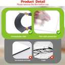 10 Pcs 12" x 24" Acrylic Self Adhesive Mirror Tiles for Wall 2mm Thick Flexible Stick Mirror Sheets Mirror for Home Gym Bedroom Ceiling Workout