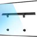 No Stud TV Wall Mount, No Drill Studless Drywall TV Mount, Easy Install | Heavy-Duty Alloy Steel, Fits 32-75 Smart TVs, Holds 150 lbs, Max VESA 600x400mm, 1.2" Low-Profile, Bubble Level Included