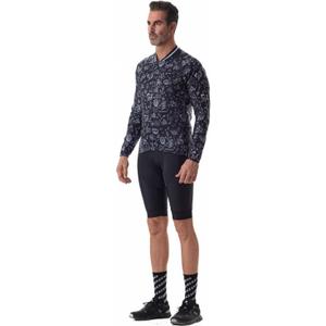 Man's Long Sleeve with 3 Rear Pockets (Black, S)